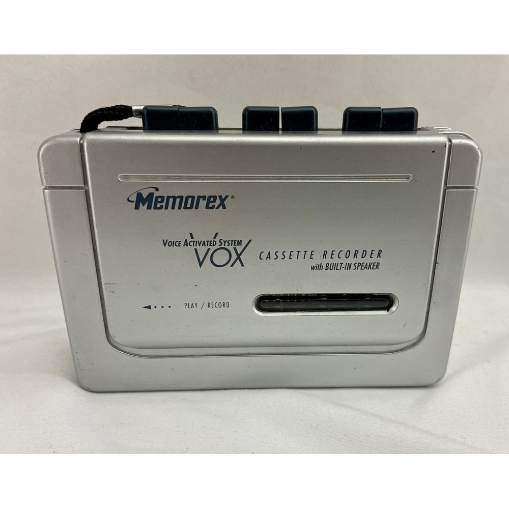Memorex MB1055 Voice Activated‎ Cassette Recorder Built-In Speaker Tested